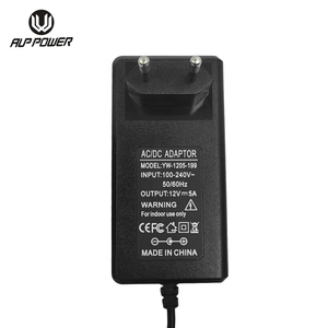 OEM High Quality Power <strong>Adapter</strong> Ac Dc Us Eu Wall <strong>Plug</strong> 12 Volt Adaptor <strong>12v</strong> 5 Amp <strong>Adapter</strong> for Led - Product Image 6
