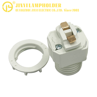Weißer 6A 125V Lampen halter Schienen licht adapter an E17 LAMPE MIT PSE-Zertifizierung