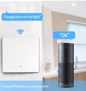 Ewelink Saklar Lampu Tombol Tekan Pintar Wifi, Mekanikal Aplikasi Dinding Wifi Rf 433, Mendukung Alexa Google Home IFTTT - Product Image 5