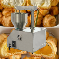 Machine de remplissage de crème Machine d'injection de pâtisserie Machine d'injection manuelle pour confiture de beignets avec trémie
