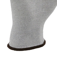 Gants de sécurité MaxiPact 13G antistatiques en fibre de carbone avec revêtement PU sur les doigts, compatibles écrans tactiles, respirants, vente en gros, gants de travail ESD