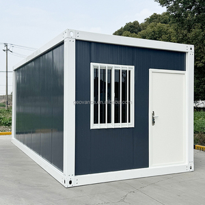 Geovance Steel Prefab Modular Flat Pack Container House para oficina, iglesia, uso doméstico, diseño ecológico - Product Image 5