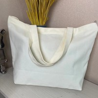 Sac fourre-tout personnalisé en toile de coton 12A, sac de courses écologique, sac fourre-tout de couleur unie, sac à poignée avec logo imprimé, sac fourre-tout recyclable