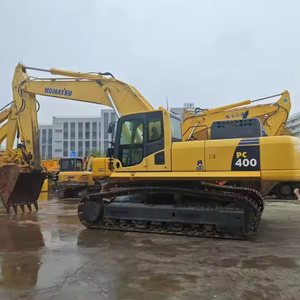 Excavatrice sur chenilles Komatsu PC400-7 d'occasion, précise et efficace, 40 tonnes, avec moteur, boîte de vitesses, pompe et godet de 1,6 m, à vendre - Product Image 4