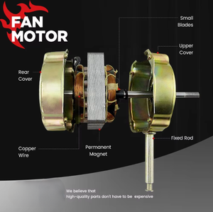 16363-74340 Cooling <strong>Fan</strong> Motor Car Parts Compatible Product Genuine Replacement Maintenance Parts - Product Image 3