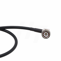 Câble coaxial 6G SDI 50Ω à angle droit BNC mâle à cloison BNC femelle Double blindé à faible perte RG223 pour caméra/vidéo/GPS 30ft