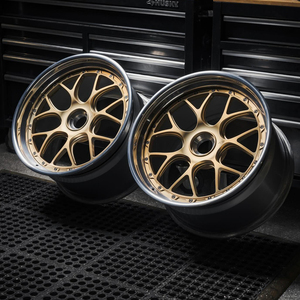 ล้อแม็กซ์โครเมียมขัดเงา 2 ชิ้น รุ่น SY-09064 ผลิตจากอลูมิเนียมอัลลอย สำหรับ 5x130 ขอบเว้าลึก ขนาด 16-30 นิ้ว สำหรับ <span class=keywords><strong>BMW</strong></span> X5 M Audi Porsche S450 - Product Image 5