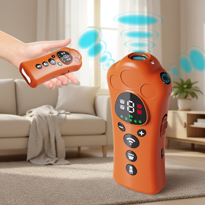 Répulsif à ultrasons pour chiens avec lampe torche <span class=keywords><strong>LED</strong></span>, dispositif anti-aboiement à choc électrique, auto-défense portable - Product Image 1