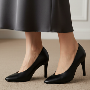 Custom Colors Women Sexy Round Toe Solid <b>Shoes</b> High <b>Hook</b> Heels Sandals Dress Stiletto Wide Fit on Pumps - Product Image 6