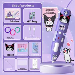 Ensemble de stylos à <span class=keywords><strong>dessin</strong></span> éducatifs imprimés en 3D pour enfants pour peindre un cadeau d'<span class=keywords><strong>anniversaire</strong></span> pour enfants - Product Image 6