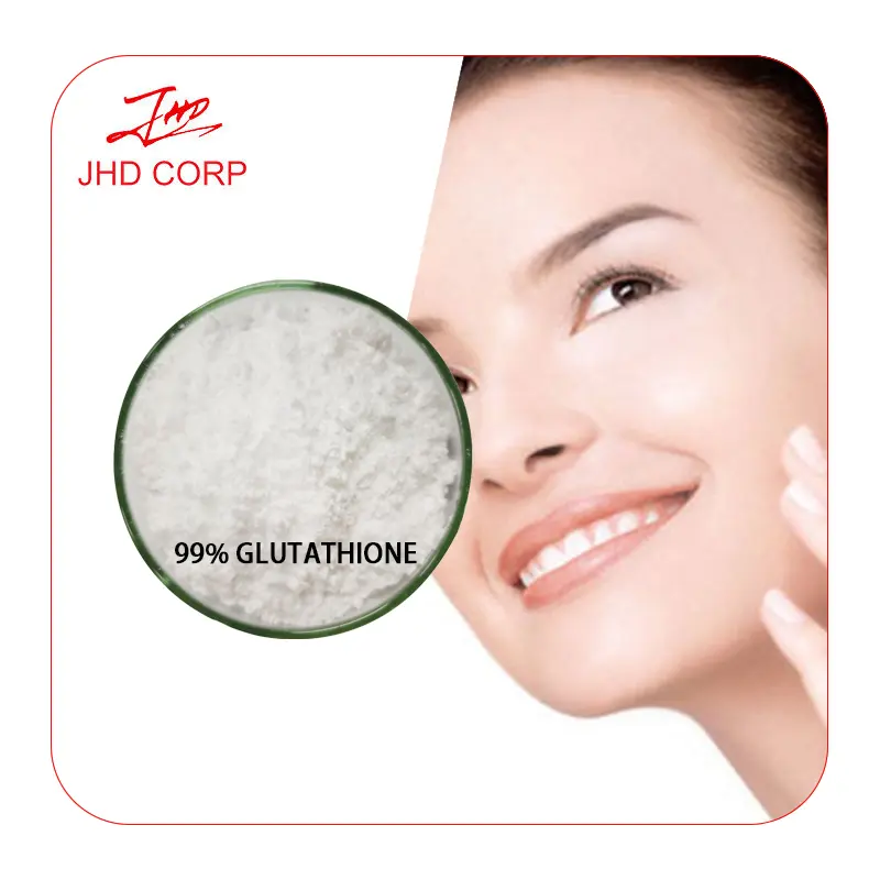 JHD 피부 미백 99% 화장품 등급 L-글루타티온 감소 L 글루타티온 분말