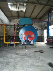 Caldera de vapor de gasoil de 6 toneladas, estructura de tubo de fuego horizontal de uso industrial automático disponible para la venta - Product Image 4