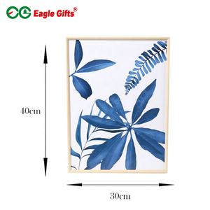 EAGLEGIFTS Tropical Vert Feuilles De <span class=keywords><strong>Fleurs</strong></span> Peinture Art Sur Toile Pour Mur De Salon - Product Image 4