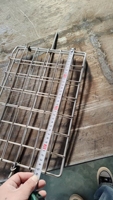 Fabricant professionnel de grilles à charbon de bois portables pour l'extérieur, pour poulet, poisson, brochettes, machine à griller au charbon de bois, barbecue