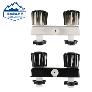 วาล์วแยกน้ำฝักบัวแบบสองปุ่มหมุน รุ่น RV วัสดุพลาสติก สีดำ MS F 550 S D - Product Image 4