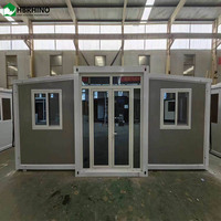 Maison modulaire conteneur pliable en composite d'acier préfabriqué de 20 pieds pour les chambres à coucher dans les maisons Villas Hôtels Appartements Ateliers