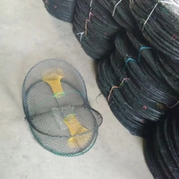 Pain crabe poulpe Cage De Pêche Personnalisé Lingot Cage Nylon Maille HDPE Crabe Piège Homard Aquaculture PE Crabe Pot