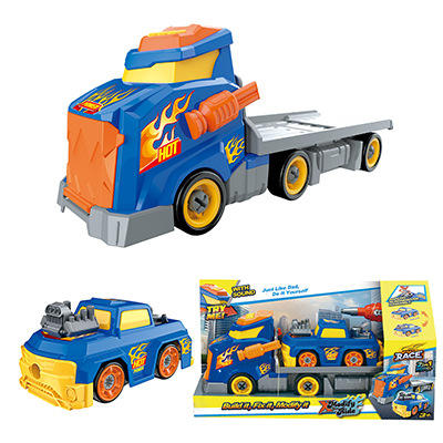 Sound monster trailer assembled ford car set