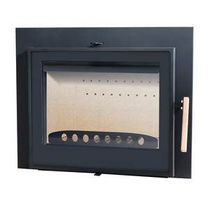 JOOCHEN Cheminée à bois moderne en acier au carbone QC-06 avec chauffage au feu véritable et caractéristiques décoratives pour le salon - Product Image 3