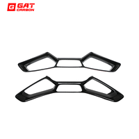 Boucle de siège en fibre de carbone sèche (2 pièces) pour BMW M3 G80 G81 M4 G82 G83 2021+ – Décoration de siège baquet, garniture intérieure avant