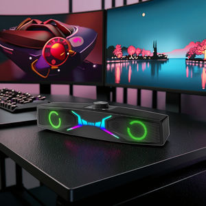 <span class=keywords><strong>Cine</strong></span> en casa <span class=keywords><strong>Cine</strong></span> Sistema de sonido HIFI Altavoz Woofer Música Estéreo Al Aire Libre Powered Rich Bass Wireless Portable Soundbar - Product Image 1