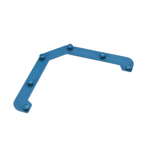 Disposable Triangular <b>Sink</b> Drain <b>Basket</b> For <b>Kitchen</b> Waste Food <b>Drainer</b> Plastic With Clip Design - Product Image 3