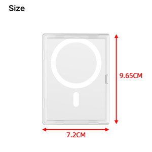 ที่ใส่บัตรแม่เหล็กสำหรับโทรศัพท์  ซองใส่การ์ดสะสมใหม่  ซองใส่การ์ดโปเกมอน ซองใส่การ์ดกีฬา PTCG  ซองใสป้องกันการ์ดแบบใสจากผู้ผลิต - Product Image 4
