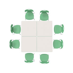 Meubles de garderie, ensemble table et chaises pour enfants, table d'étude, chaise, mobilier de maternelle, activité en classe, bureau et chaise combinés - Product Image 2