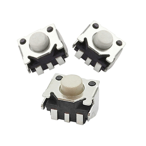 3*5*3.4MM SKRTLAE010 12V Plastic Round Head <b>Push</b> <b>Button</b> Tactile <b>Switch</b> PCB Terminal - Product Image 3