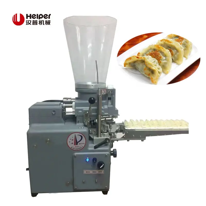 중국 반자동 만두 만들기 필러 접는 기계 메이커 교자 소기업용 자동 기계 만들기