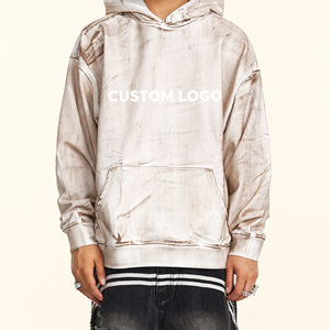 Novedad 2026: Sudadera con Capucha Unisex de Corte Regular y Hombros Caídos, 100% Algodón, Impermeable, Cortavientos, con Bolsillos, Estilo Casual Urbano - Product Image 1