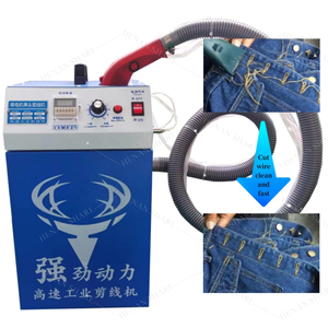 Máquina de coser industrial para cortar hilos, máquina de recortar hilos para ropa y calzado, máquina de recortar hilos de doble cabezal - Product Image 4