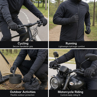 Gants de cyclisme unisexes personnalisés avec logo, chauds pour l'hiver, antidérapants, compatibles avec les écrans tactiles, pour la course à pied, la course et les sports de plein air
