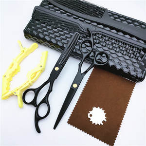 กรรไกรตัดผมมืออาชีพ กรรไกรซอยผม 6.0 นิ้ว สแตนเลส 440C สำหรับคนถนัดขวา อุปกรณ์ร้านเสริมสวย CF445 - Product Image 4