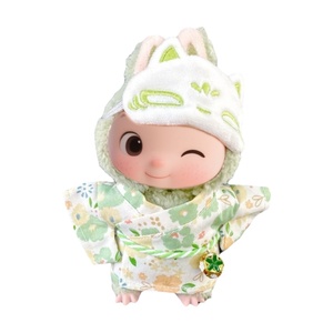 Ropa de Muñeca Creativa para Manualidades, Traje de Kimono para Muñeca de Peluche de 17 cm - Diseño Fresco - Product Image 5