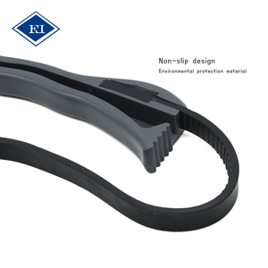 Llave ajustable de goma antideslizante de 6 y 8 pulgadas para filtro de aceite, herramienta de reparación automotriz de tuberías y fontanería, abridor de tarros - Product Image 5