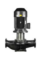 Pompe à eau centrifuge verticale en ligne DENGFENG TD, en fonte, électrique, OEM, 1,1-200 kW, 12/16 bars, moteur IE1-IE5, garantie 3 ans