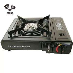 Cuisinière à gaz portable légère à 1 brûleur en fonte cuisinière à barbecue extérieure automatique pour camping accessoires de cuisine pliables - Product Image 5