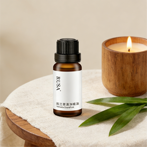 Ensemble d'huiles essentielles Vétiveria Clear&Pure, Équilibre énergétique, Soutien naturel du cœur et des intestins |   Faible MOQ et personnalisable - Product Image 1