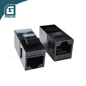 Coupleurs en ligne extérieurs étanches Gcabling IP67 Krone <span class=keywords><strong>RJ45</strong></span>, connecteur de <span class=keywords><strong>prise</strong></span> Keystone FTP UTP <span class=keywords><strong>Cat</strong></span>.6 <span class=keywords><strong>Cat</strong></span>.<span class=keywords><strong>7</strong></span> vertical - Product Image 2