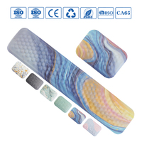 Repose-poignet pour clavier en mousse à mémoire de forme, style dessin animé, antidérapant, pour jeux, taille personnalisable, anti-rayures, facile à nettoyer, pour le bureau et la maison