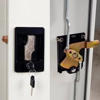 Poignée carrée pour armoire YH9146 avec serrure éclair