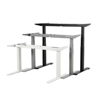 Meilleur bureau ergonomique mobile électrique à hauteur réglable pour le travail assis-debout, table basse