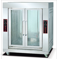 BAOKANG Rôtissoire à poulet électrique verticale industrielle multifonctionnelle 91 KG 220V