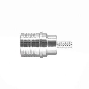 Conector Recto Hembra QMA de Precio de Fábrica, Crimpado, 50 Ohmios, Frecuencia 6G, Aislante de PTFE para <span class=keywords><strong>Cable</strong></span> <span class=keywords><strong>Coaxial</strong></span> RG316 y <span class=keywords><strong>Antena</strong></span> - Product Image 3