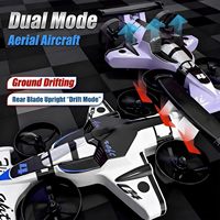 Auto Volante e Drone Acrobatico 2-in-1 con Controllo App, Uso Interno-Esterno, Telecomando a 4 Canali