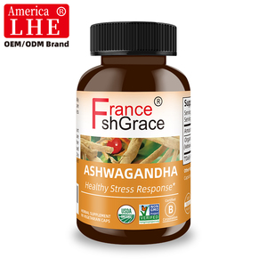 Fabricant en gros de compléments d'ashwagandha pour une relaxation saine et une amélioration de l'humeur, 90 capsules végétariennes d'ashwagandha - Product Image 1