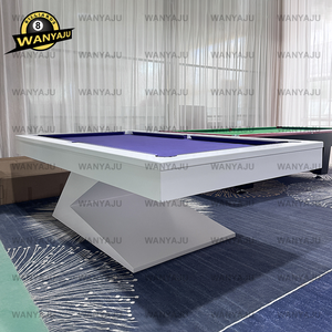 Mesa de Billar con Diseño en <span class=keywords><strong>Z</strong></span> Personalizable, de Venta Caliente, Grado Comercial, con Pizarra, Moderna, para Interiores, con Cajón - Product Image 5
