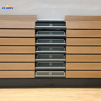 Banc léger en planche de bois pour gradin rétractable temporaire et événements en plein air