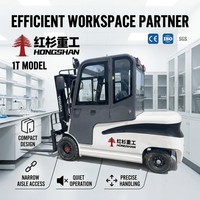 Forklift Listrik Baterai Lithium 60V Pabrik Cina 1Ton 1.5Ton 2.5Ton 3Ton 5Ton Bersertifikasi CE ISO EPA